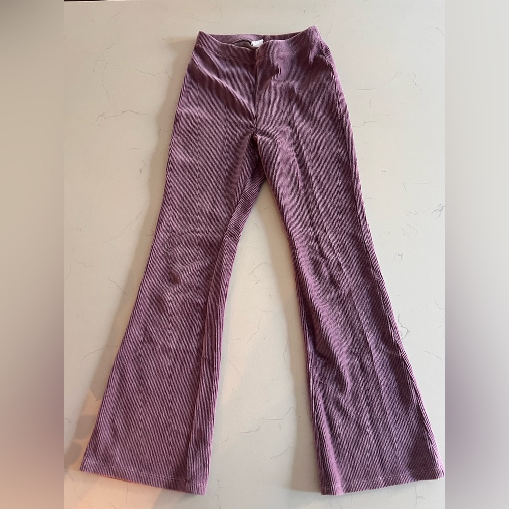GAP Kids Vintage Wash Purple Corduroy Flare Pants